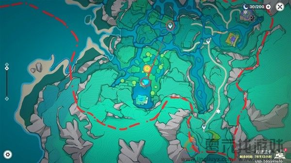 原神赐福森林欢声飞羽全位置攻略(图9)