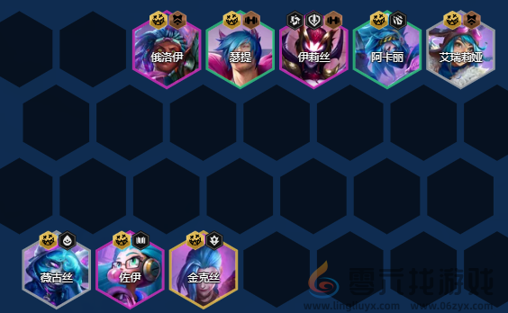 金铲铲之战刀锋之舞专属阵容怎么搭配