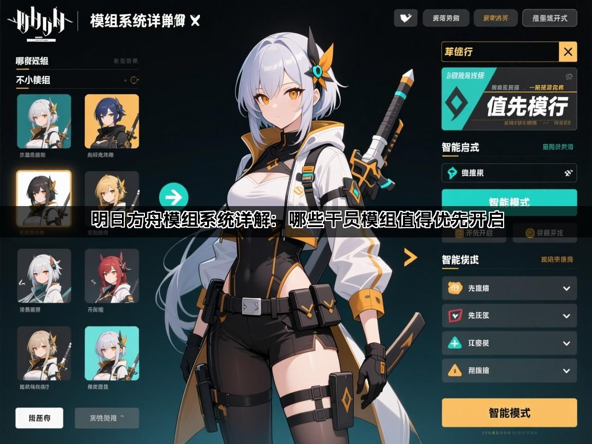 明日方舟模组系统详解：哪些干员模组值得优先开启(图1)