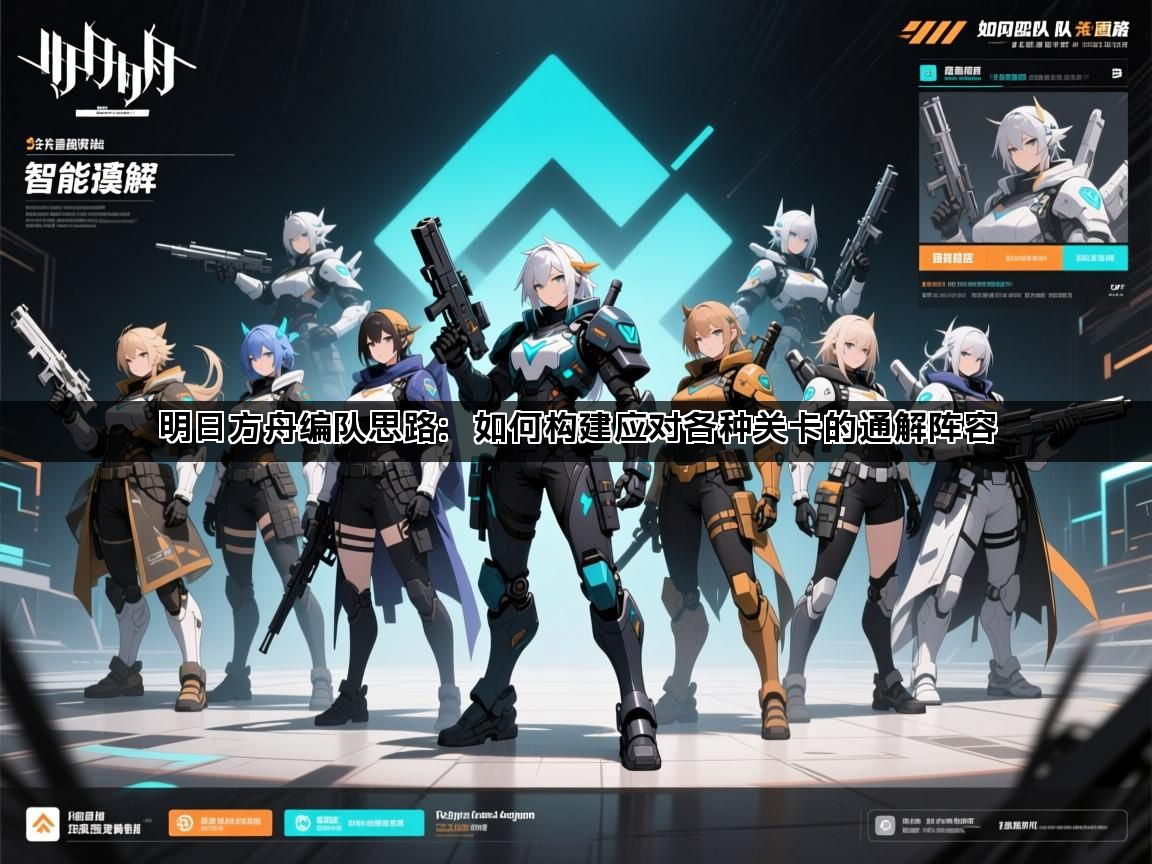 明日方舟编队思路：如何构建应对各种关卡的通解阵容(图1)