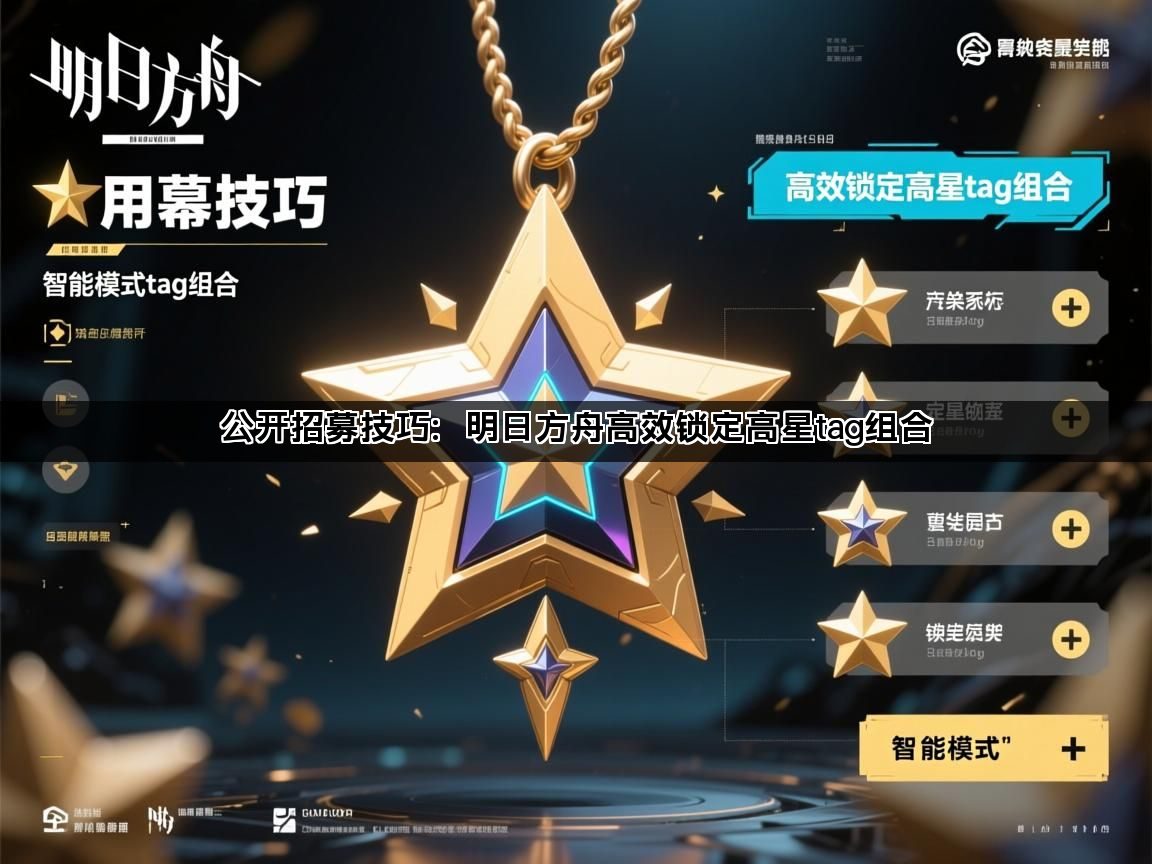 公开招募技巧：明日方舟高效锁定高星tag组合(图1)