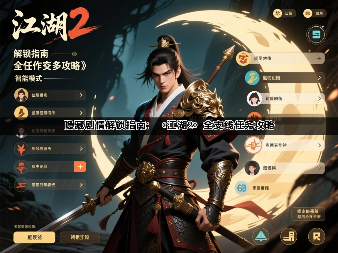 隐藏剧情解锁指南：《江湖2》全支线任务攻略(图1)