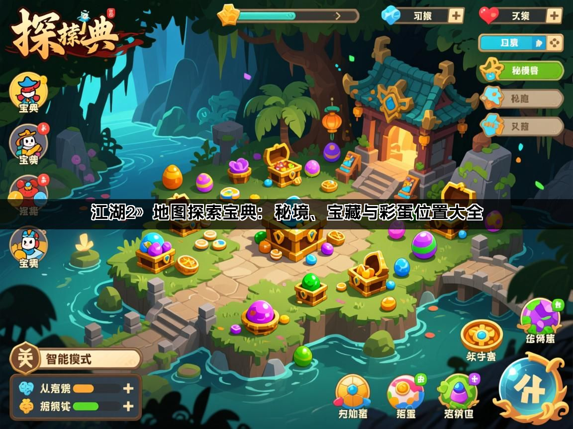 江湖2》地图探索宝典：秘境、宝藏与彩蛋位置大全(图1)