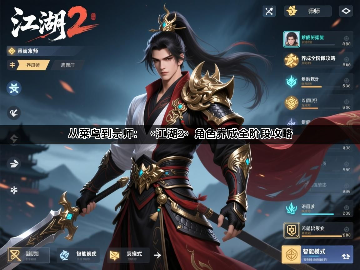 从菜鸟到宗师：《江湖2》角色养成全阶段攻略(图1)