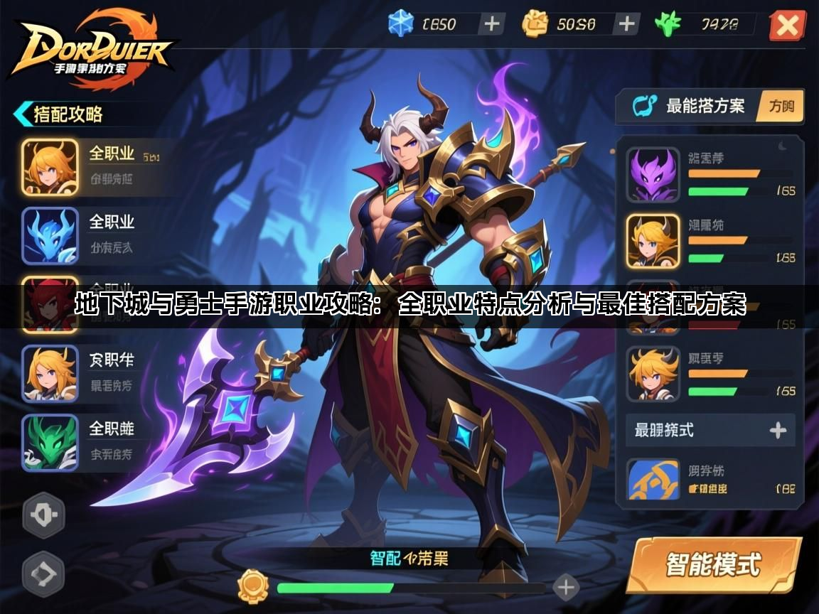 地下城与勇士手游职业攻略：全职业特点分析与最佳搭配