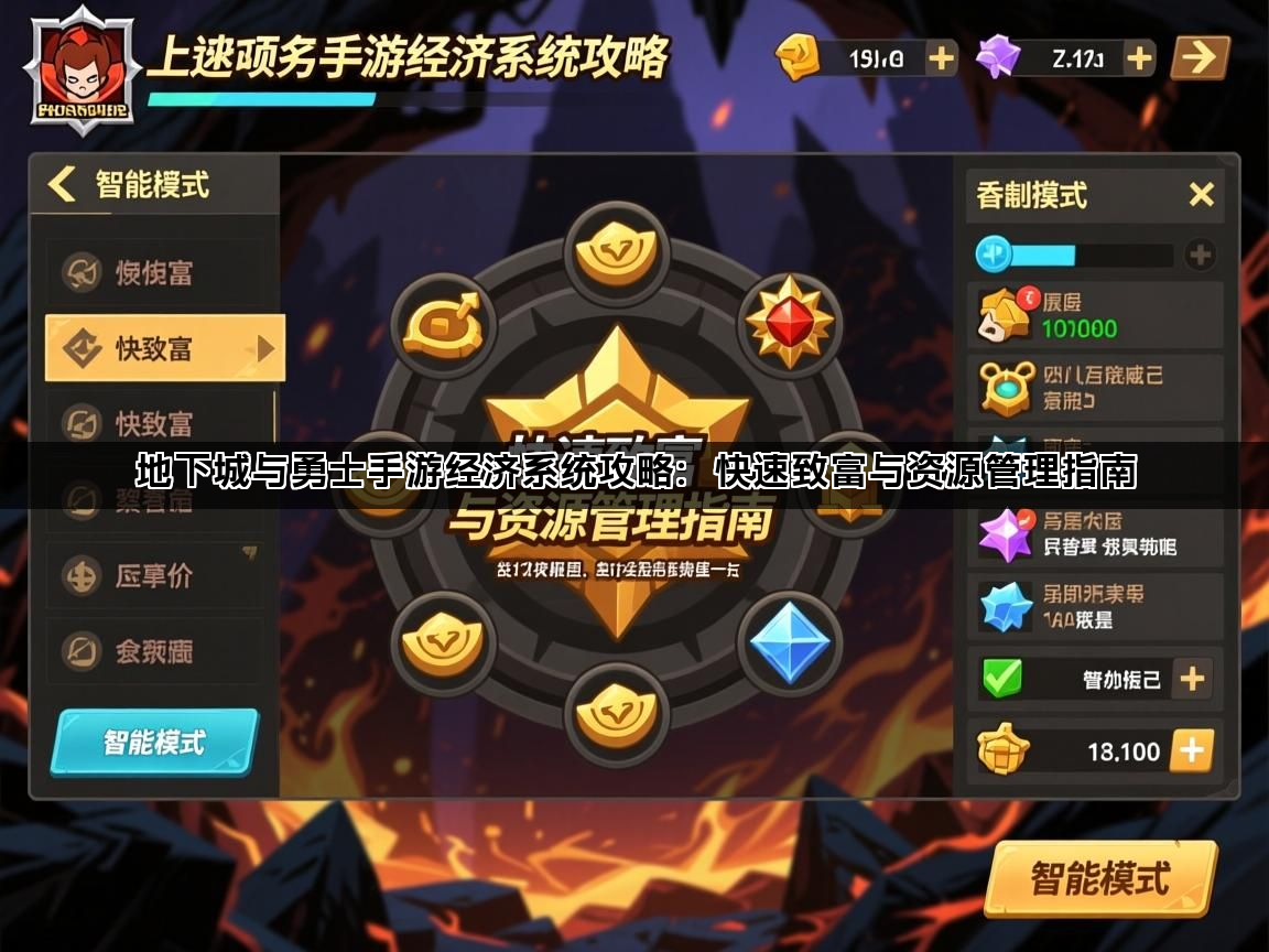 地下城与勇士手游经济系统攻略：快速致富与资源管理指