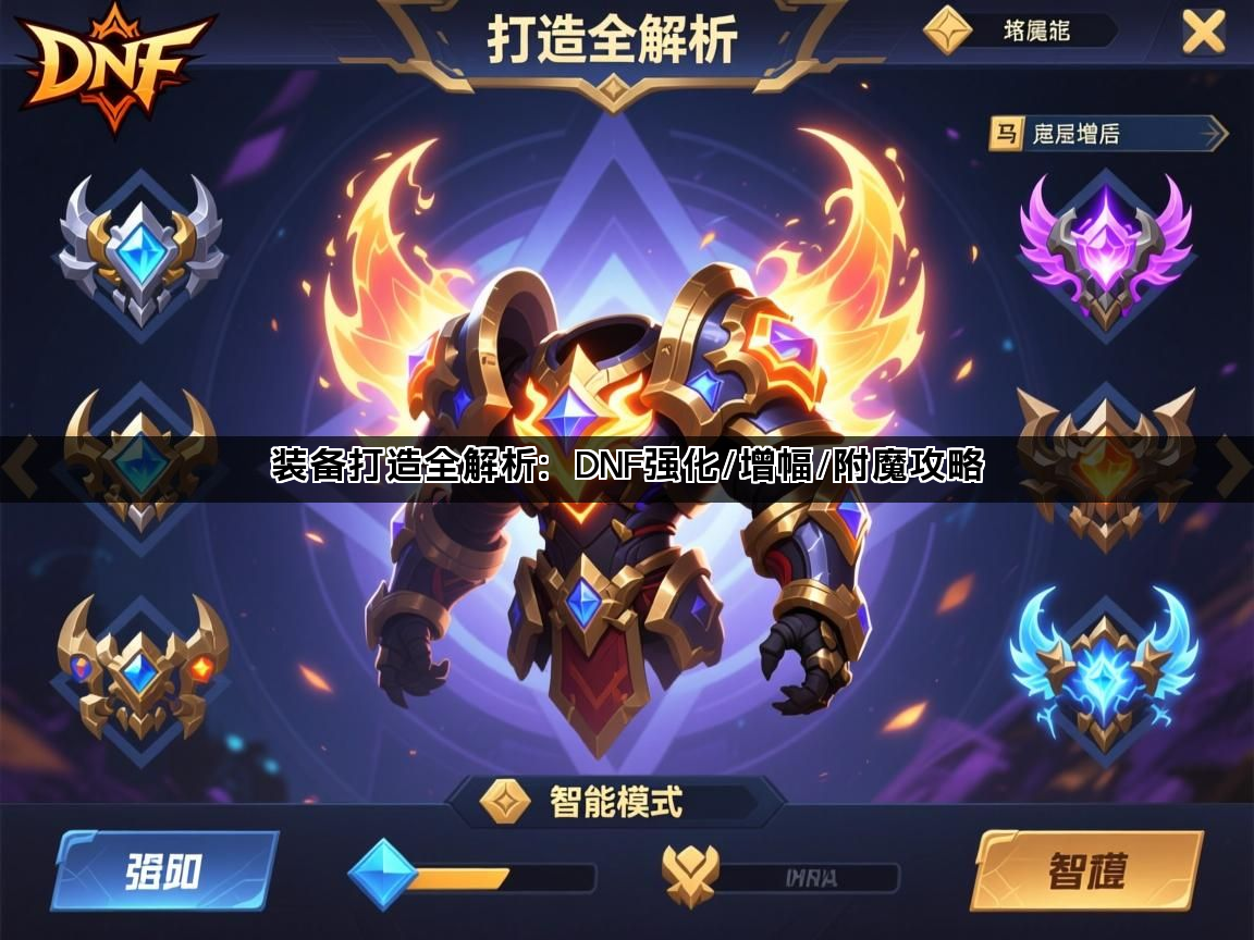 装备打造全解析：DNF强化/增幅/附魔攻略