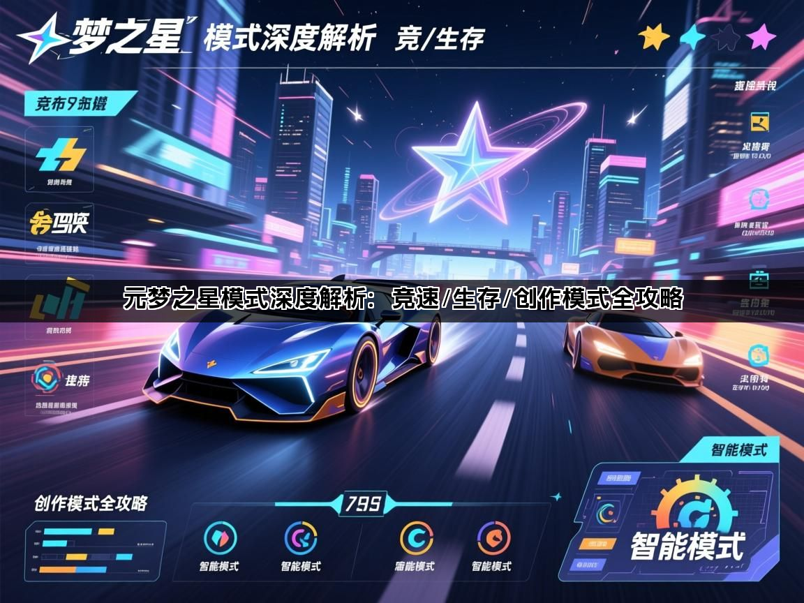元梦之星模式深度解析：竞速/生存/创作模式全攻略