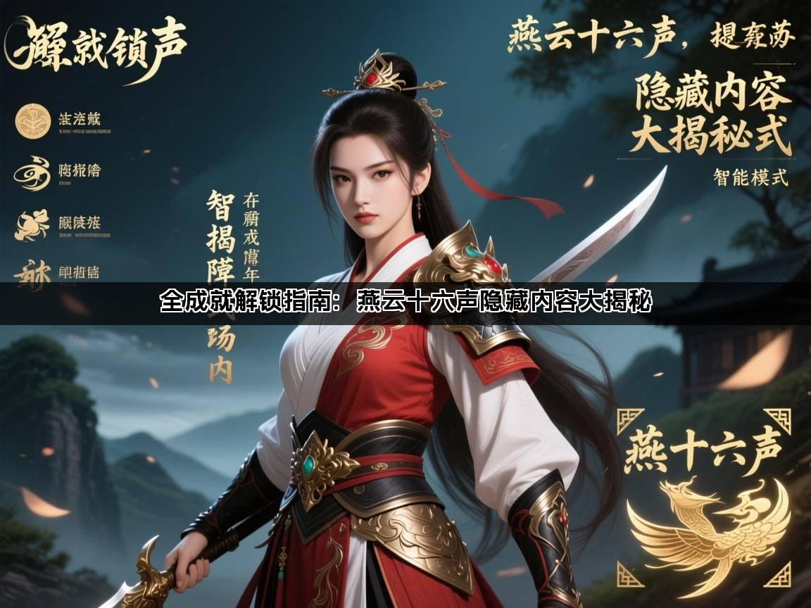 全成就解锁指南：燕云十六声隐藏内容大揭秘