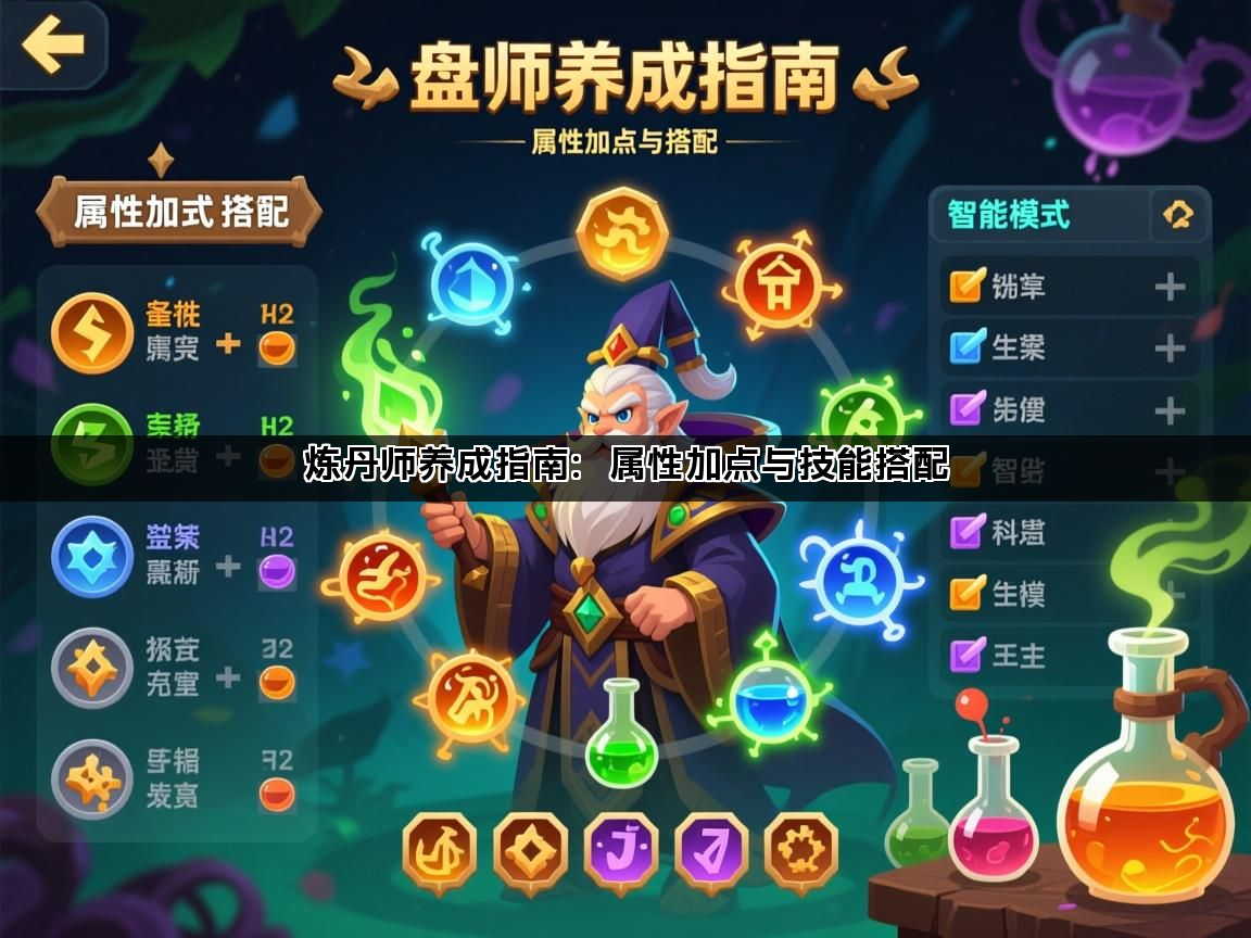 炼丹师养成指南：属性加点与技能搭配