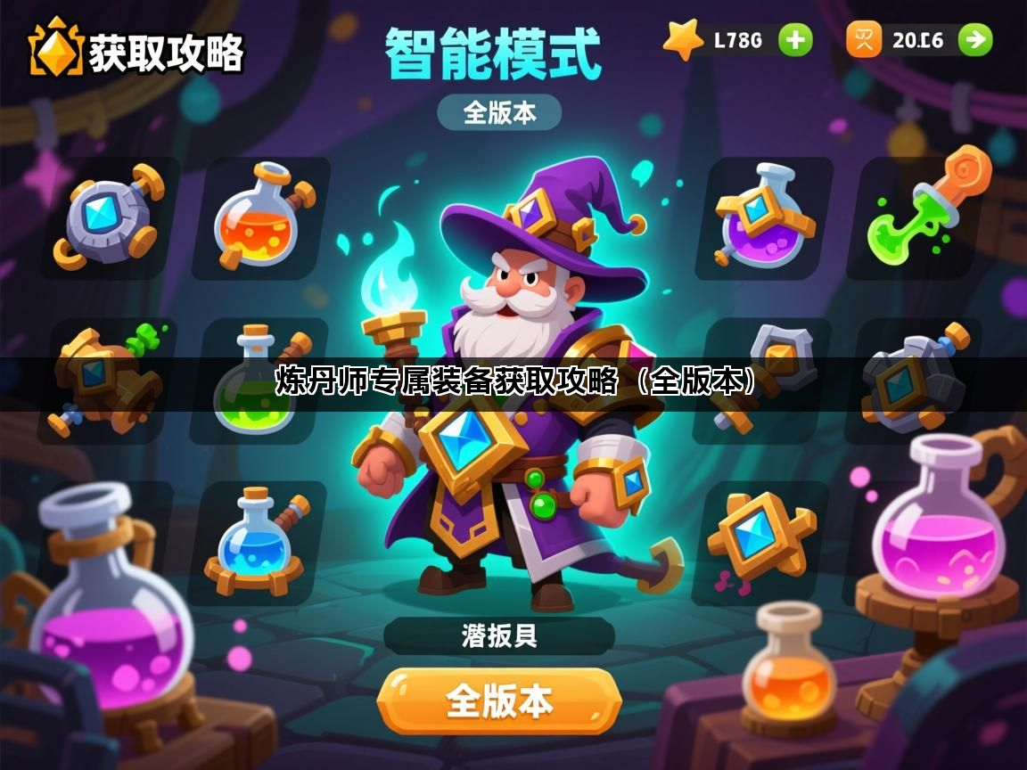 炼丹师专属装备获取攻略（全版本）