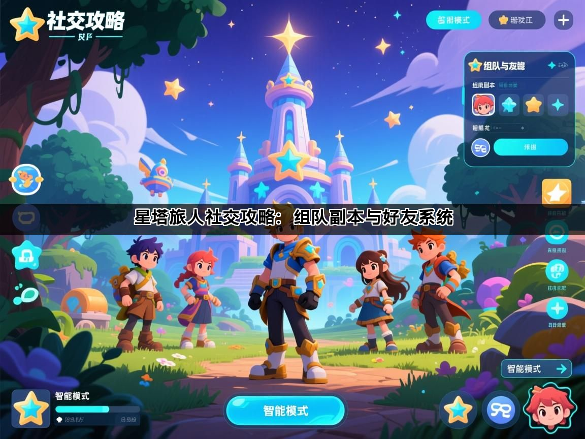 星塔旅人社交攻略：组队副本与好友系统