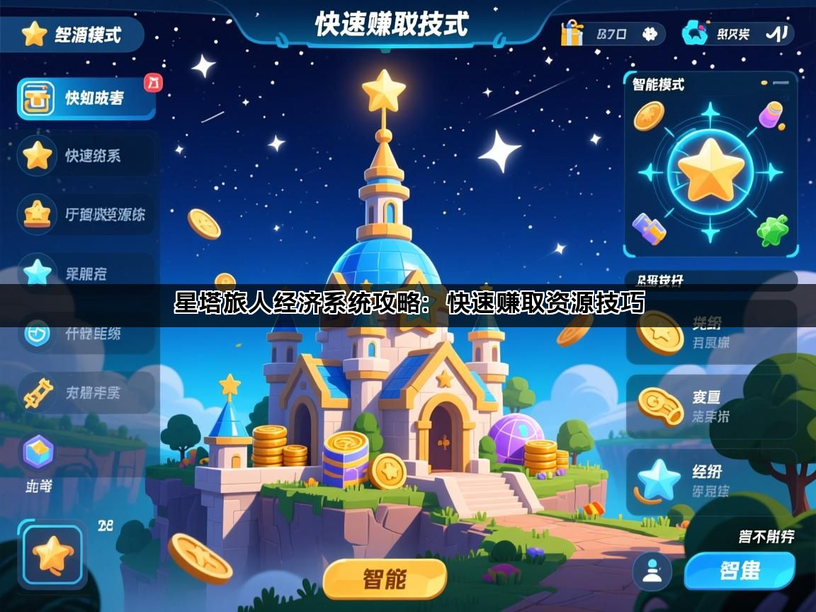 星塔旅人经济系统攻略：快速赚取资源技巧
