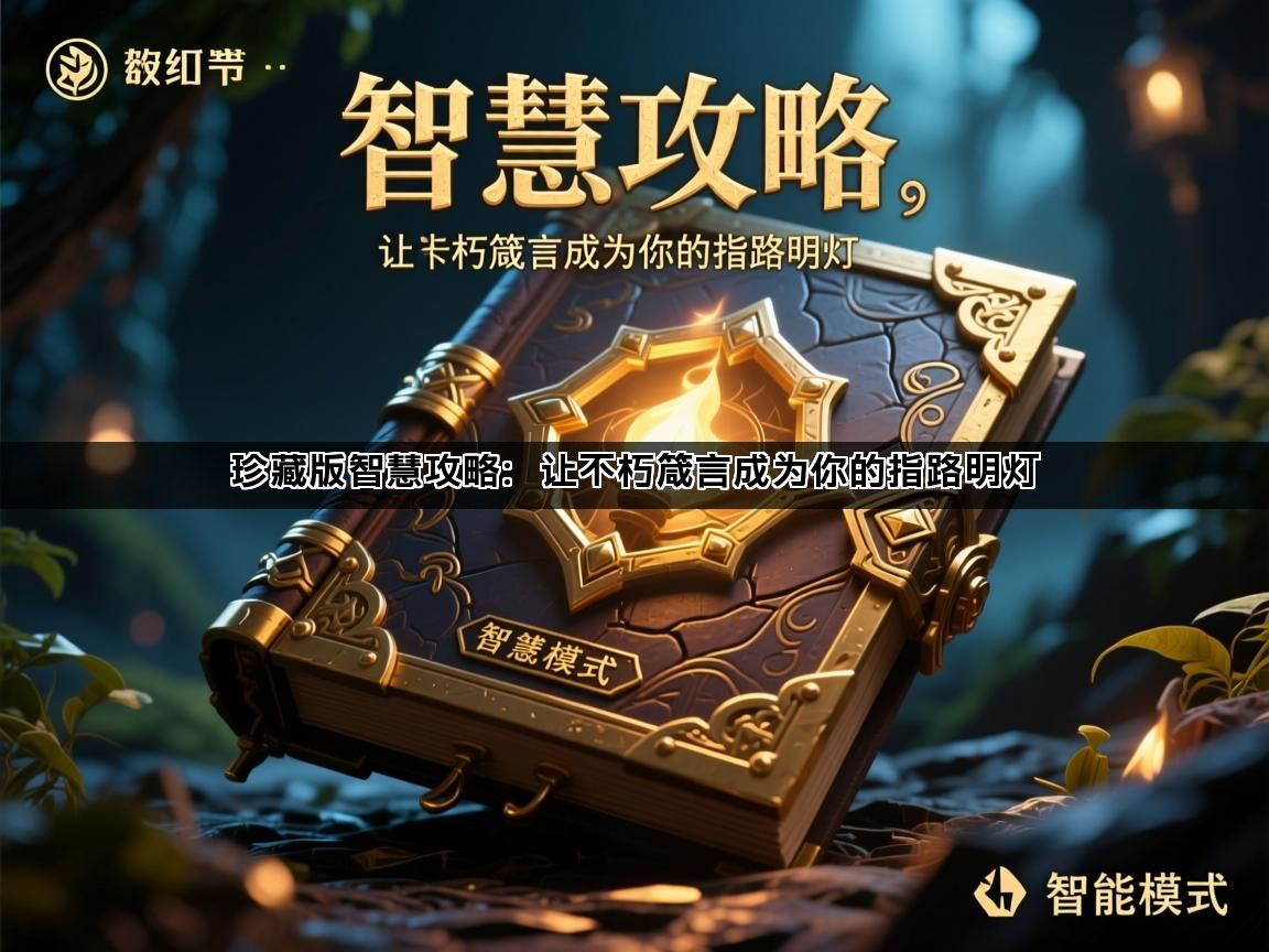 珍藏版智慧攻略：让不朽箴言成为你的指路明灯