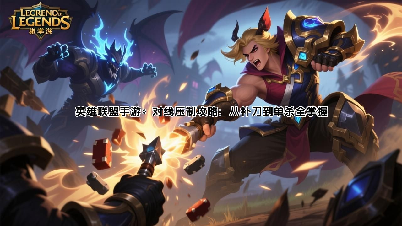 英雄联盟手游》对线压制攻略：从补刀到单杀全掌握